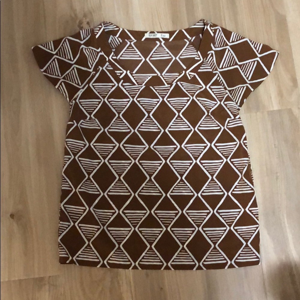 Geometry print top